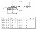 三和コネクタ研究所BTS規格コネクタ用メタルキャップBTS-21-RC(レセプタクル用)