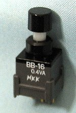 日本開閉器工業　プッシュスイッチ　BB-16AP